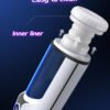 10 Modes Automatic Telescopic Suck Moan Male Masturbator Heating Piston Vagina Vibration Masturbation Cup Sex Toys for Men