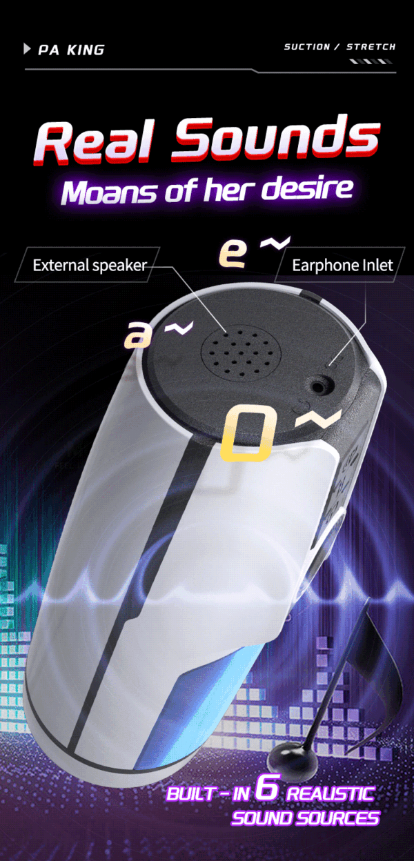 10 Modes Automatic Telescopic Suck Moan Male Masturbator Heating Piston Vagina Vibration Masturbation Cup Sex Toys for Men