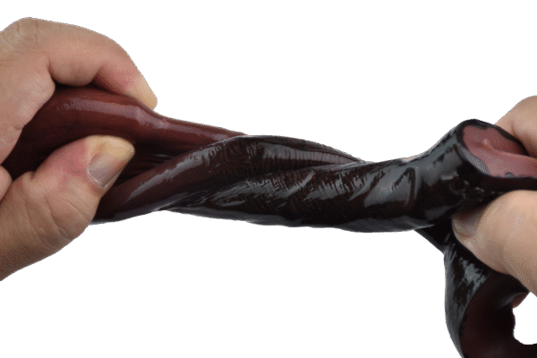 ABC_0119 Cock Ring Silicone Realistic Hollow Dildo Artificial Penis Sleeve Cock Enlargement Sex Toys For Men Male Masturbator