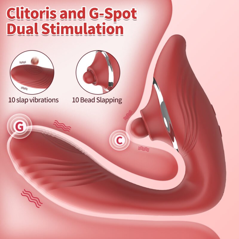 Strapless Strap On G-spot Vibrators USB Rechargeable Lesbian flapping vibration Sex Toys for Woman