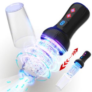 Male Masturbator Sex Toy for Men Pleasure Realistic Vagina Tunnel Vacuum Sucking Pocket Masturbation Cup Toys for Adults 18