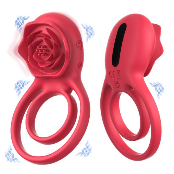 Wireless Remote Control  9 Speed Penis Ring Vibrator Sex Toys for Men Silicone Vibrating Cock Ring Rechargeable Clitoral Stimulator Sex Toys for Couples