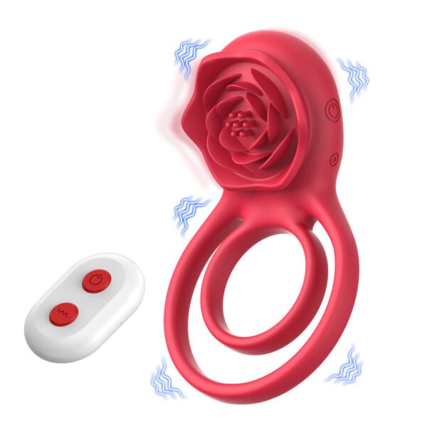 Wireless Remote Control  9 Speed Penis Ring Vibrator Sex Toys for Men Silicone Vibrating Cock Ring Rechargeable Clitoral Stimulator Sex Toys for Couples