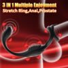 7 Frequency Vibration Male Prostate Massage with Cock Ring Wireless Remote Control Prostata Vibrator for Men Anal Sex Toys for Couples