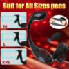 7 Frequency Vibration Male Prostate Massage with Cock Ring Wireless Remote Control Prostata Vibrator for Men Anal Sex Toys for Couples