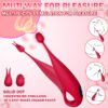 High Frequency Double Head Climax G-spot Vibrator Clitoris Stimulator Massager Fast Scream Orgasm Masturbator Vibrator Sex Toy for Woman