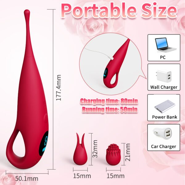 High Frequency Double Head Climax G-spot Vibrator Clitoris Stimulator Massager Fast Scream Orgasm Masturbator Vibrator Sex Toy for Woman