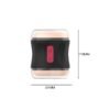 Vagina Real Pussy Silicone Pussy Masturbation Cup Double Color Vibrating Realistic Vagina Anal Sex Toys for Men