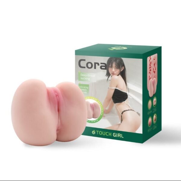 2KGS Cora Masturbators for Men Automatic Sucking Real Vagina Vibrator Male Masturbation Cup Pussy Pocket Sex Machine Toys for Adults 18