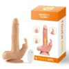 Wireless Remote Control Vibrating Dildo Suction Cup USB Rechargeable Rotation Penis 7 Speed Thrusting Vibrators Realistic for Woman