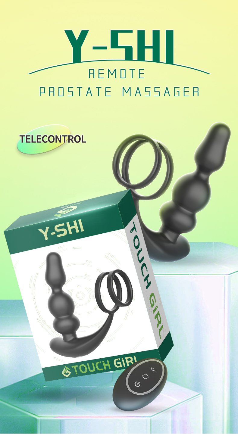 Wireless Remote Control Prostate Massager for Men Heating Dual Vibration Sex Male Prostata Stimulator Massage Anal Sex Toys TG230513旋转勇士Y SHI 详情页EN 01