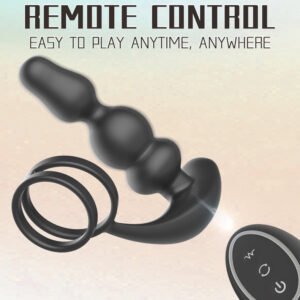 Wireless Remote Control Prostate Massager for Men Heating Dual Vibration Sex Male Prostata Stimulator Massage Anal Sex Toys