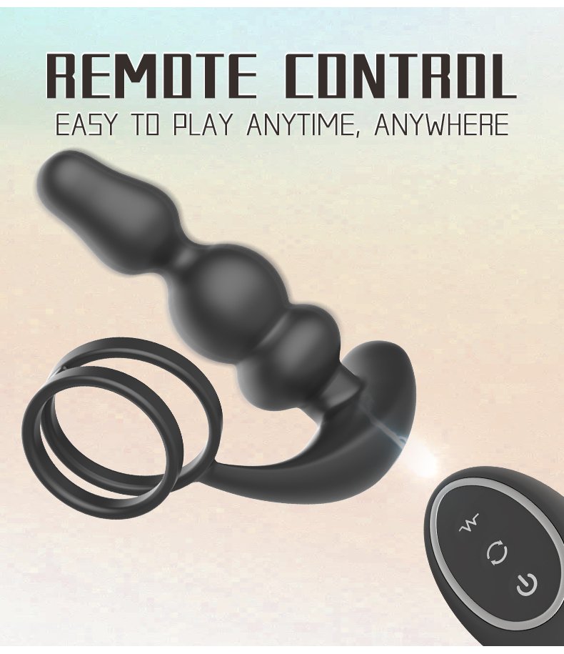 Wireless Remote Control Prostate Massager for Men Heating Dual Vibration Sex Male Prostata Stimulator Massage Anal Sex Toys TG230513旋转勇士Y SHI 详情页EN 07