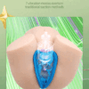 5.3 Kgs Bella Two Holes Silicone Big Ass Automatic Sucking Moans Male Masturbator 3D Anal Vagina Vibrator Realistic Pocket Pussy Sex Toys for Men