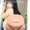 5.3 Kgs Bella Two Holes Silicone Big Ass Automatic Sucking Moans Male Masturbator 3D Anal Vagina Vibrator Realistic Pocket Pussy Sex Toys for Men