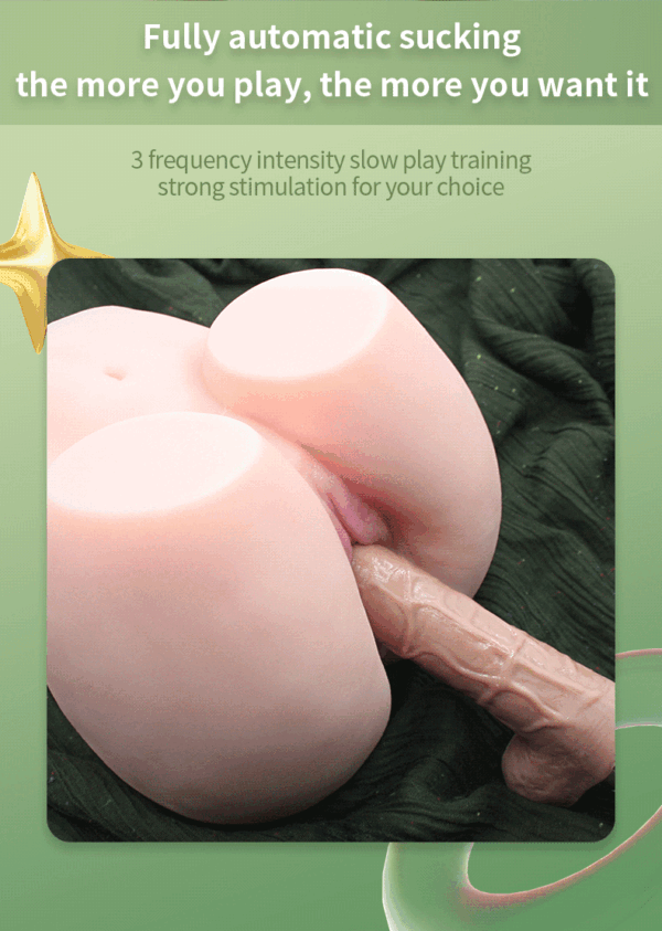 3.5Kgs Donna Silicone Big Ass Realistic Masturbator for Men Vagina Real Pussy Electric Masturbation Cup Sexual Moans Interactive Toys for Adults 18