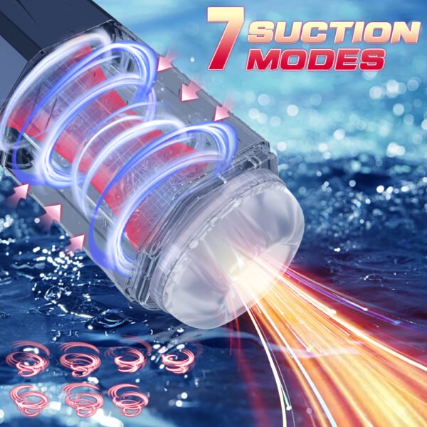 2024 NEW 7 Speed Automatic Male Masturbator Telescopic Masturbation Device Rechargeable Thrusting Sex Machine Sex Toys for Man
