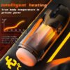 Automatic Telescopic Male Masturbator Intelligent heating Piston Masturbation Cup Moans Thrusting Sex Machine for Male Sex Toys for Men