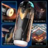 Automatic Telescopic Male Masturbator Intelligent heating Piston Masturbation Cup Moans Thrusting Sex Machine for Male Sex Toys for Men