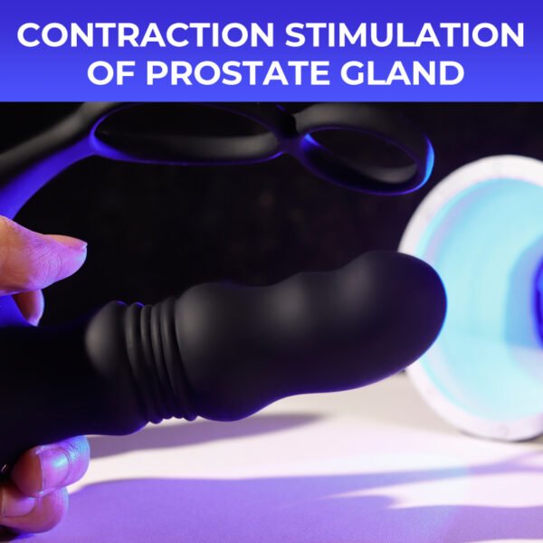 Wireless Remote Male Prostata Massage 9 Frequency G-spot Anal Plug Vibrator Silicone Butt Plug Anal Sex Toys for Men