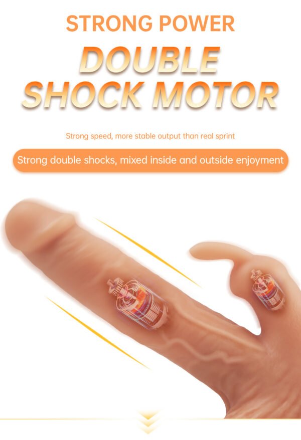 兔子详情页—英文_08 Wireless Remote Control Vibrating Dildo Suction Cup USB Rechargeable Rotation Penis 7 Speed Thrusting Vibrators Realistic for Woman