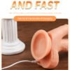 Wireless Remote Control Vibrating Dildo Suction Cup USB Rechargeable Rotation Penis 7 Speed Thrusting Vibrators Realistic for Woman