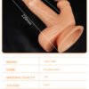 Wireless Remote Control Vibrating Dildo Suction Cup USB Rechargeable Rotation Penis 7 Speed Thrusting Vibrators Realistic for Woman
