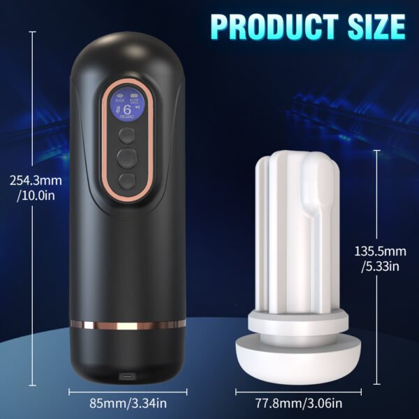 Automatic Telescopic Male Masturbator Sucking Rotation Electric Masturbation Cup Moaning Pocket Pussy Interactive Sex Toys for Men