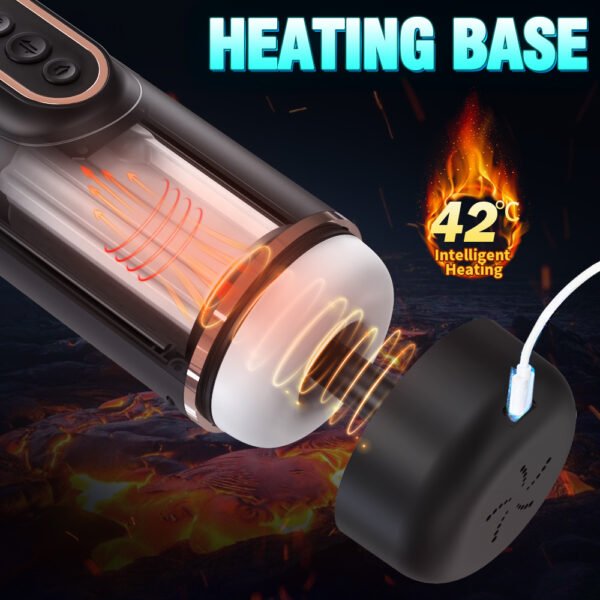 Automatic Telescopic Male Masturbator Sucking Rotation Electric Masturbation Cup Moaning Pocket Pussy Interactive Sex Toys for Men