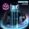 Automatic Telescopic Rotation Male Masturbator handy stroker Strong Vibration Masturbation Cup Vagina Real Pussy Sex Toys for Men