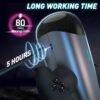 Automatic Telescopic Rotation Male Masturbator handy stroker Strong Vibration Masturbation Cup Vagina Real Pussy Sex Toys for Men