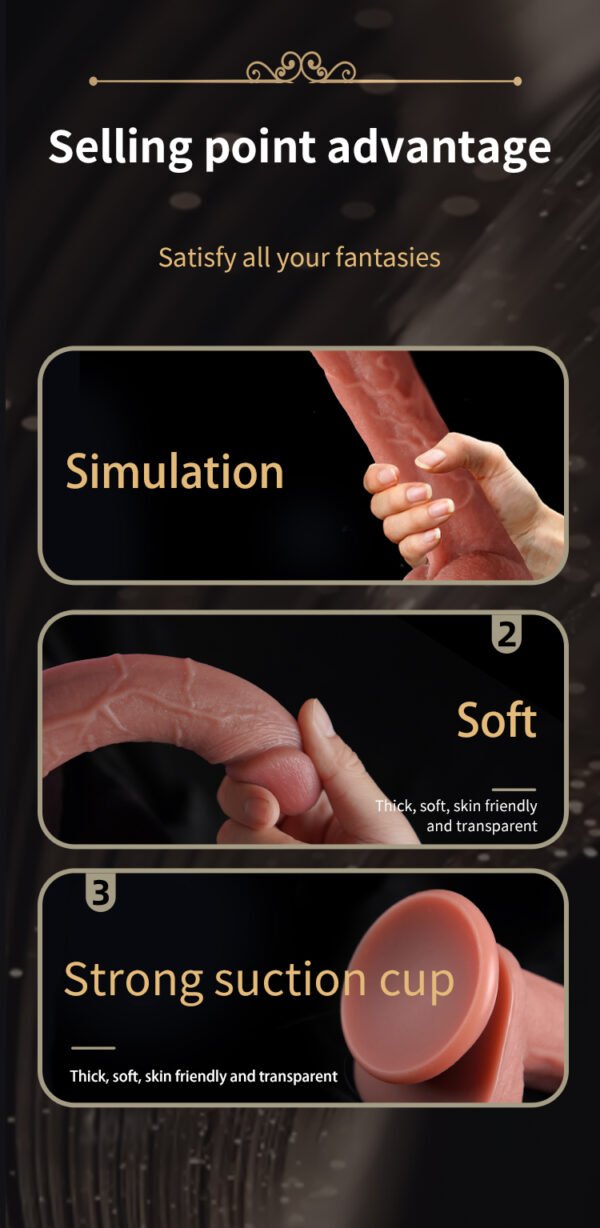 Adult Sex Toys for Woman Dildo Soft Realistic Dildo for Man Anal Sex Anus Pussy Male Artificial Penis Erotic Toys for Adults