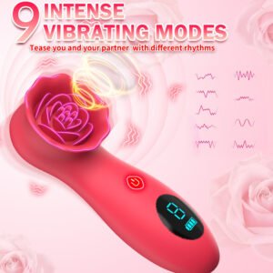 Sexy Toys for Women G Spot Vibrator 9 Frequency Waterproof Silicone G-spot Vibration Body Massager Sex Products for Women