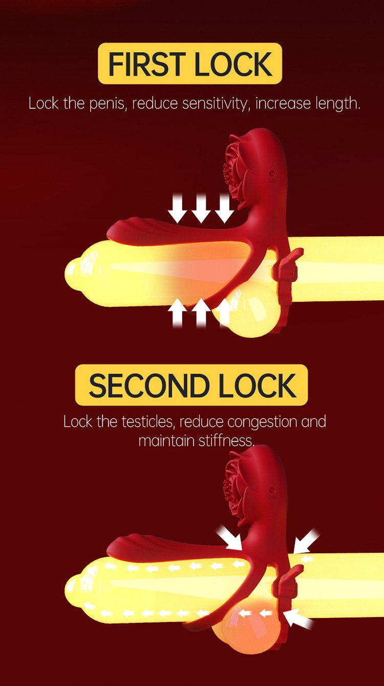 Sex Toys APP Remote Control Vibrator Delay Ejaculation Cock Ring Chastity Vibrator for Men Penis Adult Sex Toys for Couples 详情 04