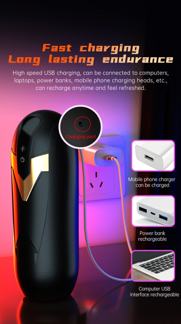 Automatic Telescopic Male Masturbator Intelligent heating Piston Masturbation Cup Moans Thrusting Sex Machine for Male Sex Toys for Men
