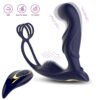 10 Speeds Rechargeable Remote Control Prostata Massager for Men Gay Anal Butt Plugs Rechargeable Prostata Vibrator for Men Wireless Anal Sex Toys