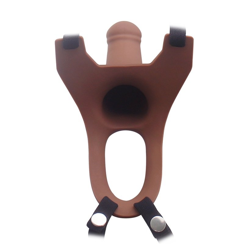 6.7inch Big Size Hollow Dildo for Men Strap on Dildo for Men on Women Silicone Strap on Dildo Hollow Penis Strapon Harness Sex Products 182012 8