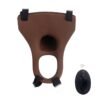 Remote Control Hollow Dildo Silicone 10 Modes Strapon Penis Vibrator Women Rechargeable Rotation Penis Strap On Dildo for men Lesbian Sex Toys