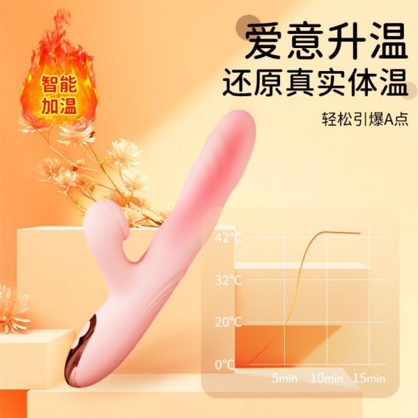 Powerful Thrusting Suck Vibrators for Women Silicone G-Spot heating  Dildo Vibrators Clitoris Massager Licking Sex Toys for Woman Sex Products