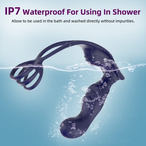 10 Speeds Rechargeable Remote Control Prostata Massager for Men Gay Anal Butt Plugs Rechargeable Prostata Vibrator for Men Wireless Anal Sex Toys