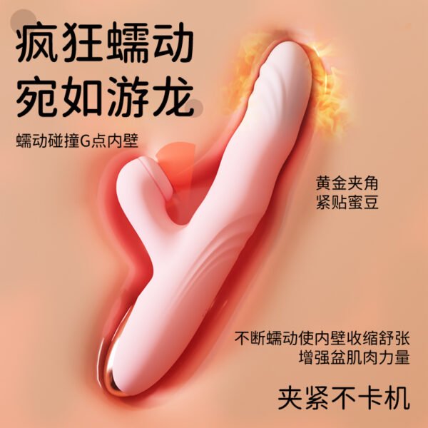 Powerful Thrusting Suck Vibrators for Women Silicone G-Spot heating  Dildo Vibrators Clitoris Massager Licking Sex Toys for Woman Sex Products