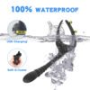 Male Prostata Massager Butt Plug Silicone Anal Rechargeable Prostata Vibrator Wireless Anal Sex Toys for Men