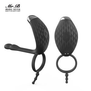 APP Control Male Testicle Vibrator 9 Speed Vibrating Penis Ring Rechargeable Cock Ring Vibrator for Couples Men Adult Sex Toys
