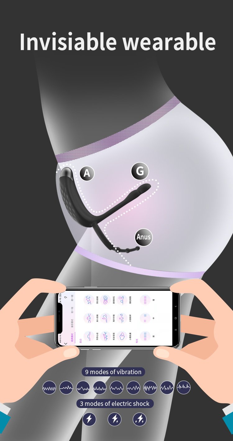 APP Control Male Testicle Vibrator 9 Speed Vibrating Penis Ring Rechargeable Cock Ring Vibrator for Couples Men Adult Sex Toys M4眼镜蛇按摩器详情08