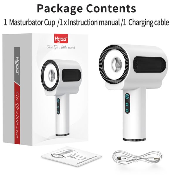 USB Rechargeable Male Mastuburator Automatic Rotation Telescopic Masturbators for Man Electric Sex Machine Goods for Adults