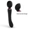 Double Headed Magic Wand Vibrators for Women Powerful USB Rechargeable AV Massage Stick Sex Toys for Women Sex Shop