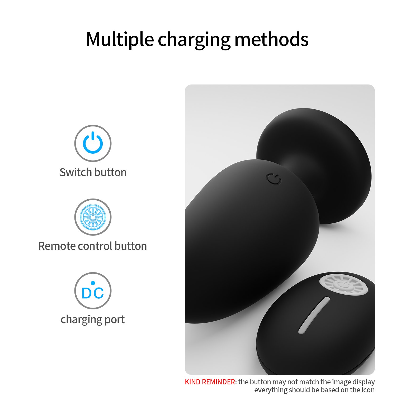 Wireless Remote Control Anal Plug Vibrator 10 Speed Anal Vibrator Butt Plug Silicone Prostata Massage Anal Sex Toys MS 238 08