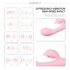 USB Rechargeable Cheap Vibrator for Women Sex toy Double motor Clit Vibrator Adult Vagina Vibration Silicone G Spot Massager