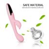 USB Rechargeable Cheap Vibrator for Women Sex toy Double motor Clit Vibrator Adult Vagina Vibration Silicone G Spot Massager