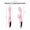USB Rechargeable Cheap Vibrator for Women Sex toy Double motor Clit Vibrator Adult Vagina Vibration Silicone G Spot Massager
